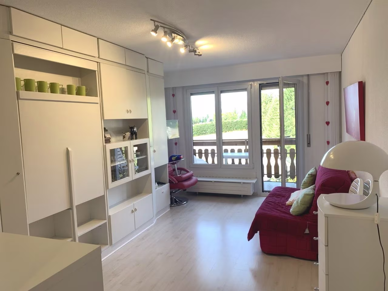 653 – Appartement – 1pièce  – 1000CHF