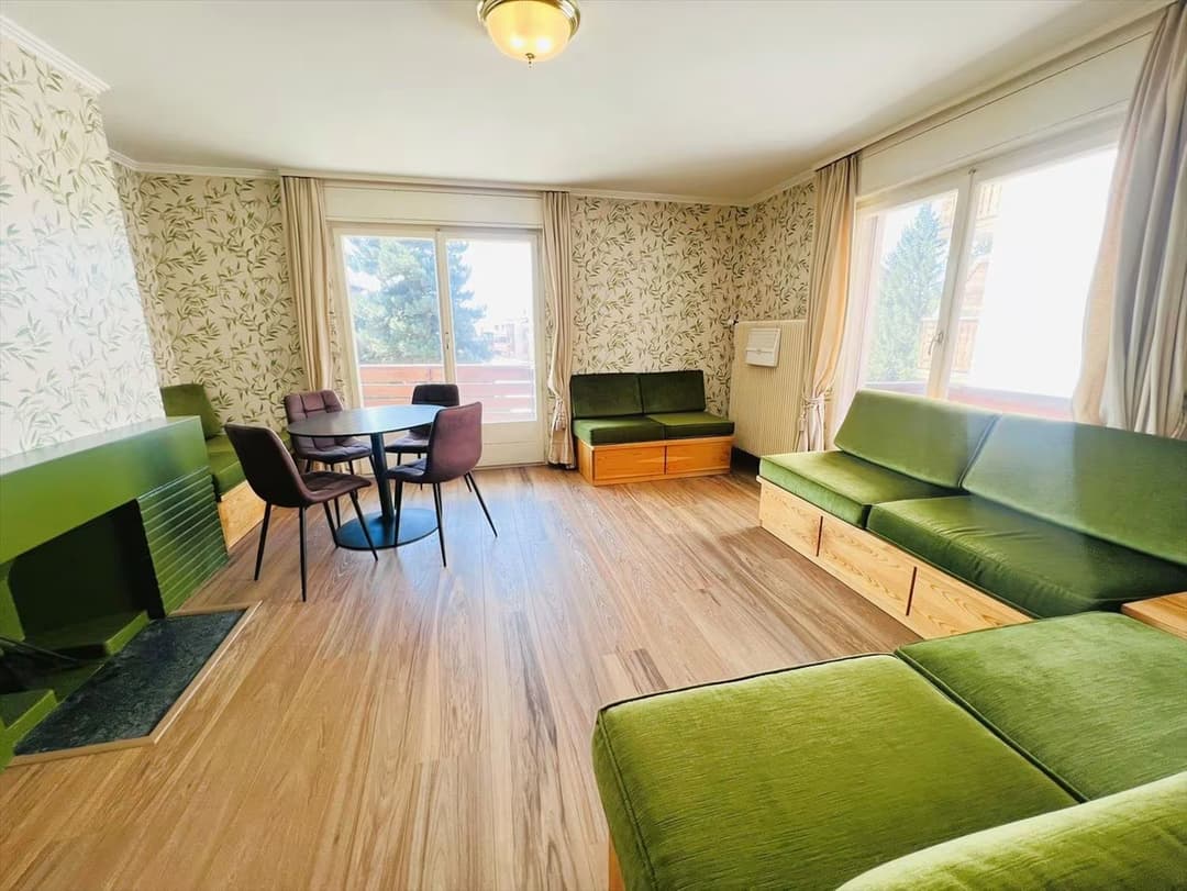 1000 – Appartement 3 pièces – 2 300CHF – 62m²