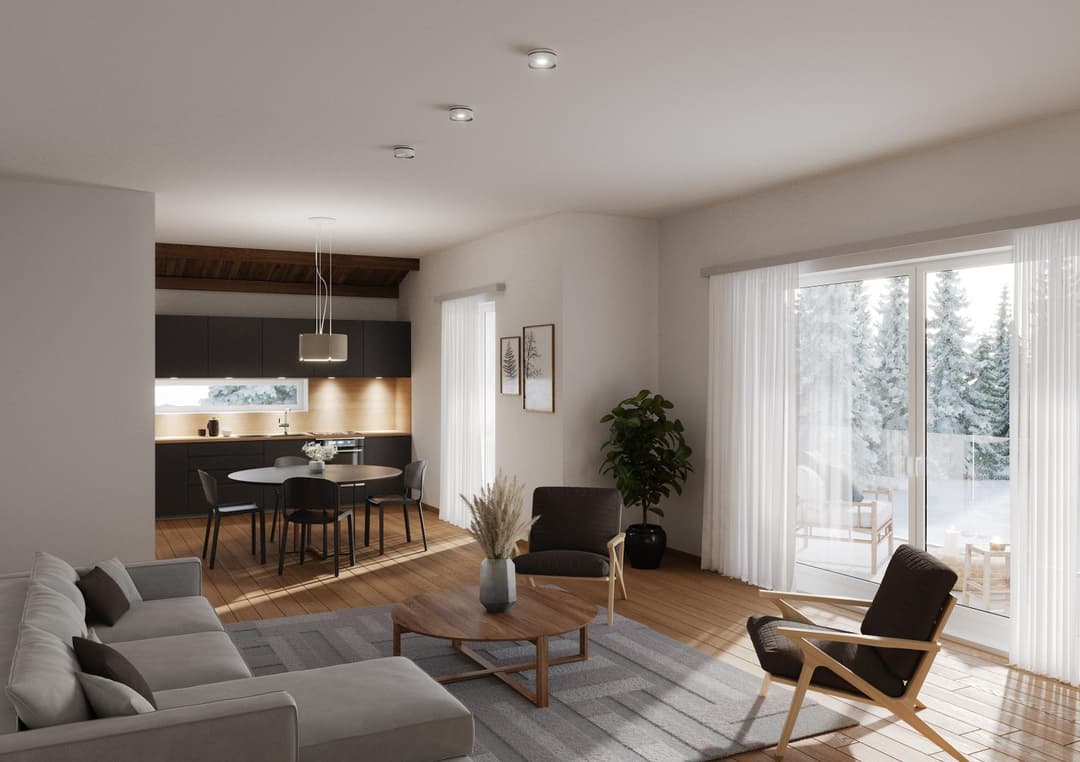 1272 – Appartement 3.5 pièces – 776500CHF – 109m²