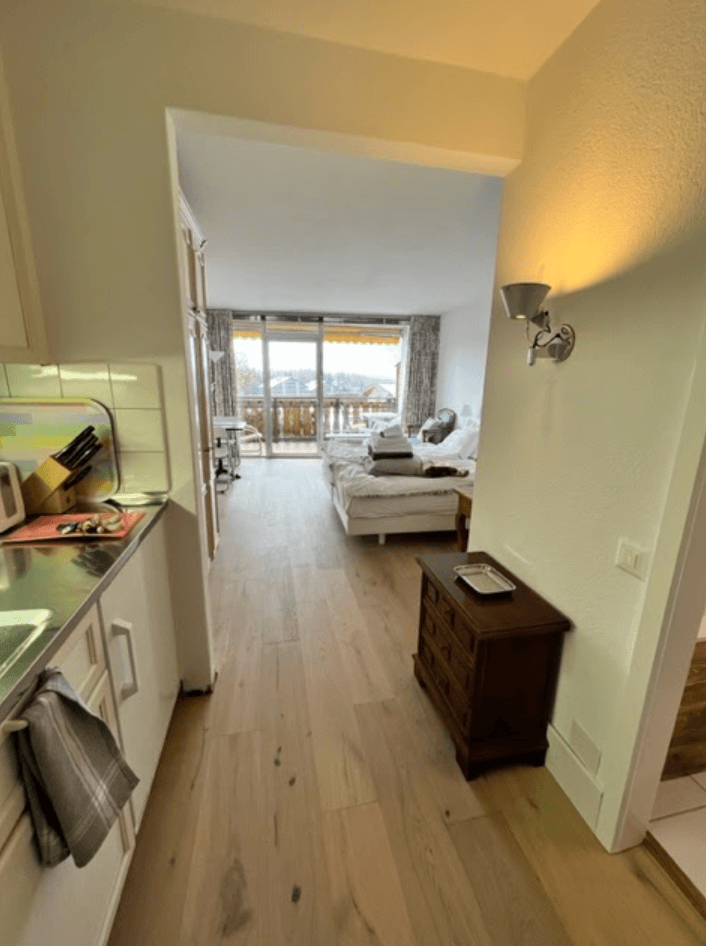 1001 – Appartement 1.5 pièces – 1300CHF – 32m²