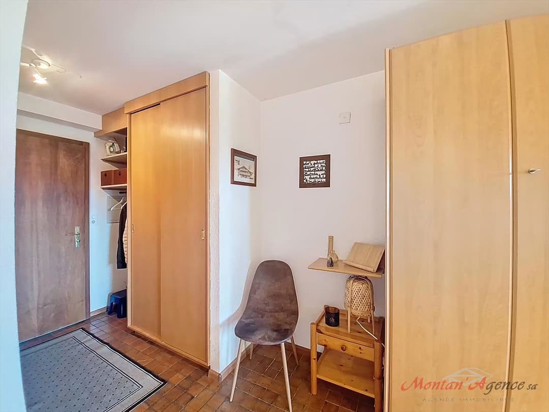 1245 – Appartement – 1pièce –  1000CHF – 28 m²